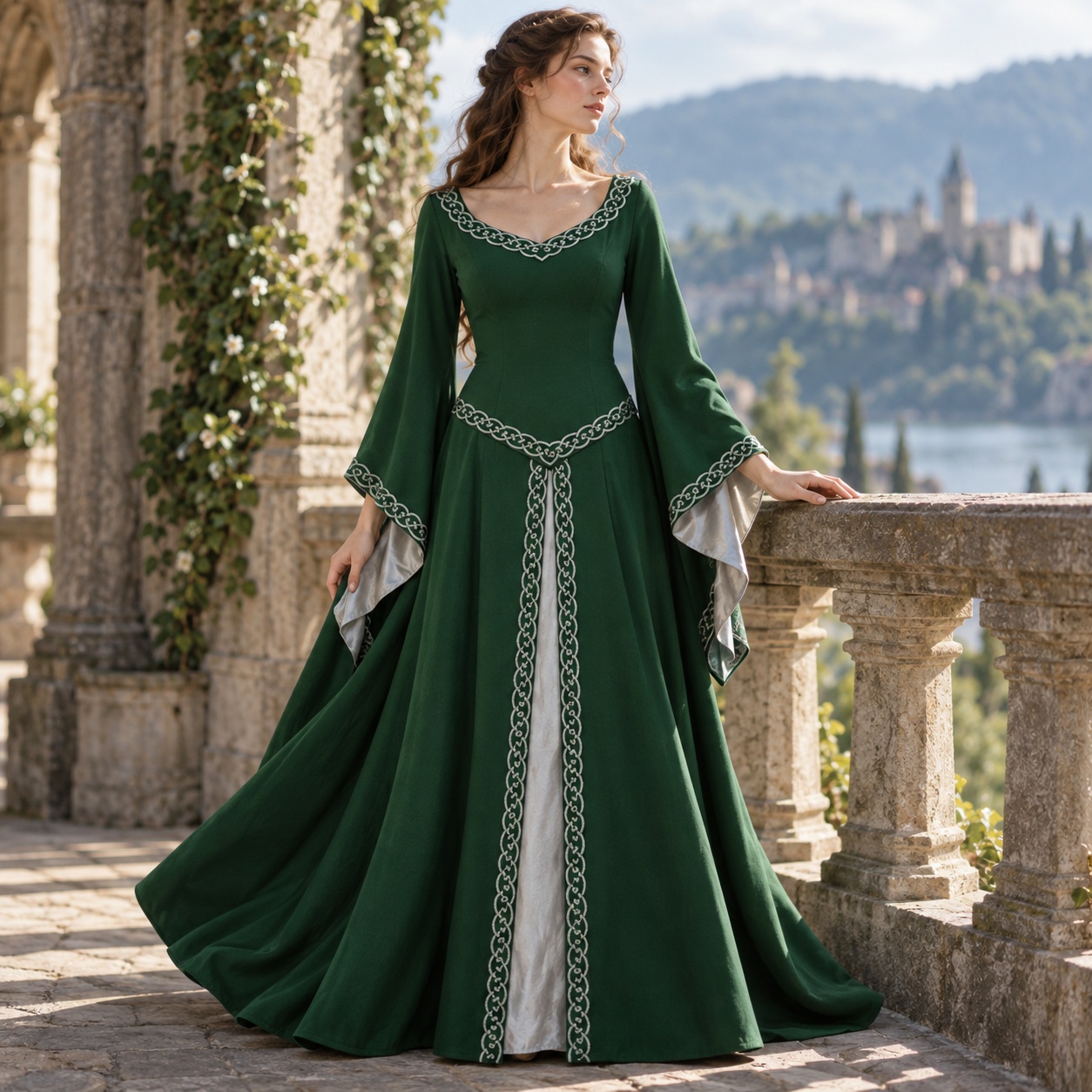 Robe rétro mi-longue à manches - Dresses avis et prix