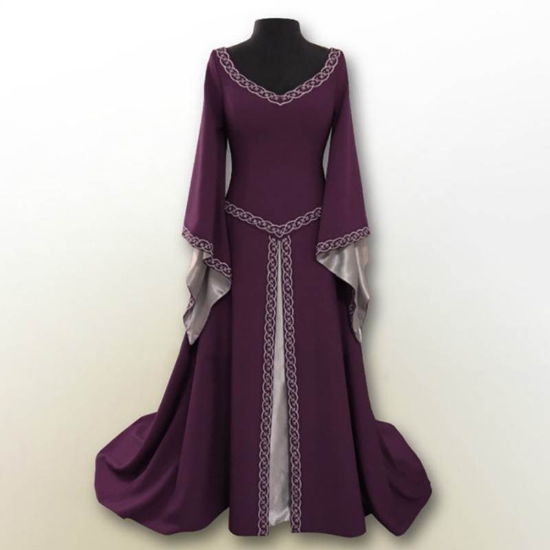 Robe rétro mi-longue à manches - Dresses avis et prix