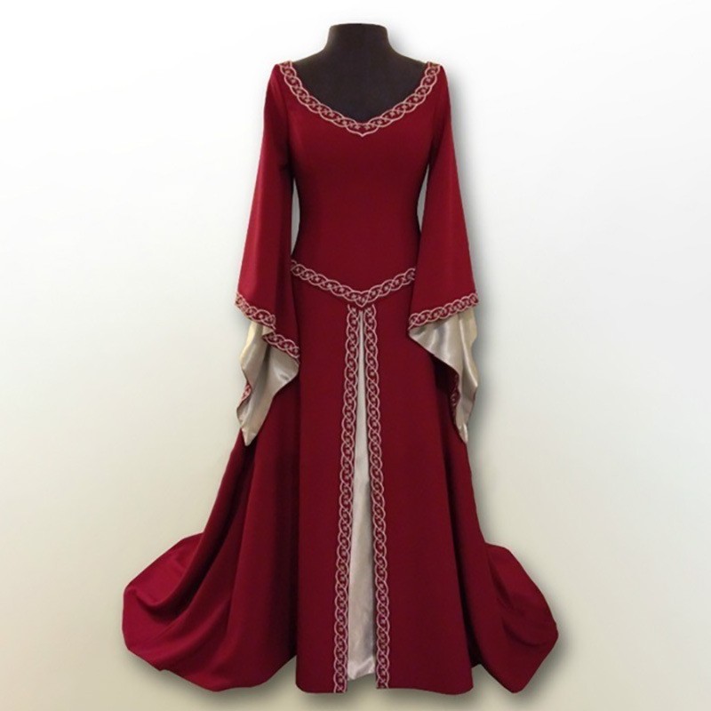 Robe rétro mi-longue à manches - Dresses avis et prix
