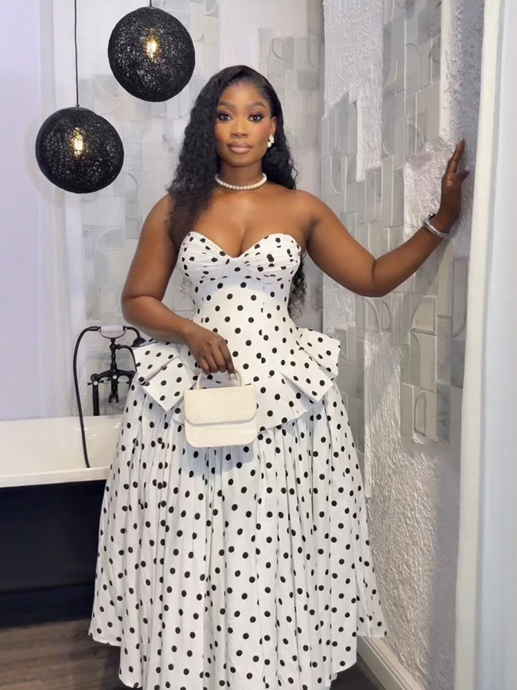Robe longue plissée blanche él - French Vintage Floral Midi Dress avis et prix