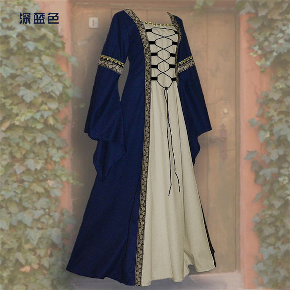 Robe longue à manches cloche,  - Dresses avis et prix