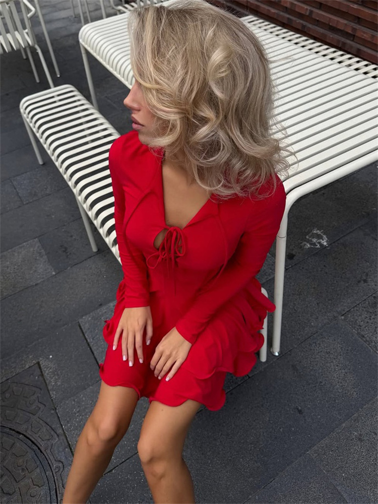Robe moulante courte Tossy à m - Bodycon Long Sleeve Ribbed Dress avis et prix